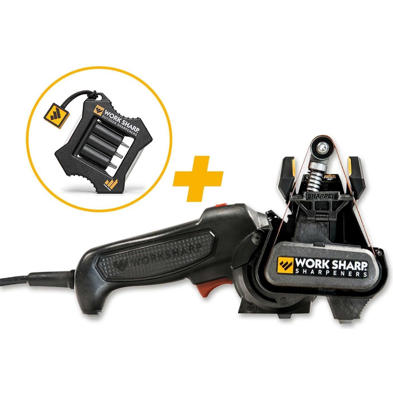 Work Sharp, Temperamatite, Elektrischer Schärfer Werkzeug & Tool MK II Set
