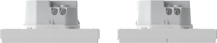 Actual product image Aqara Smart Wall Switch H1 White No Neutral, Double Rocker (Zigbee)