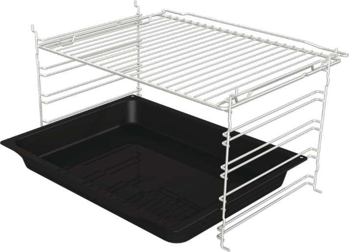 Image du produit Gorenje Four encastrable- 77L, A, HxLxP 59,5x59,5x56,4cm, IconLED- Couleur : inox, Matériau Be