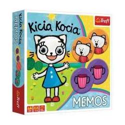Trefl, Haftnotiz, Gra Memos Kicia Kocia