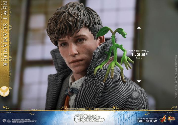 Actual product image Hot Toys Fantastic Beasts 2 "Newt Scamander" 1/6 Scale Figure