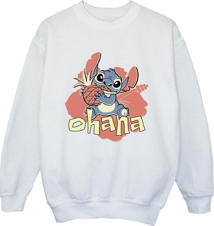 Produktbild Disney Lilo And Stitch Ohana Pineapple Sweatshirt Jungen (152, 158)