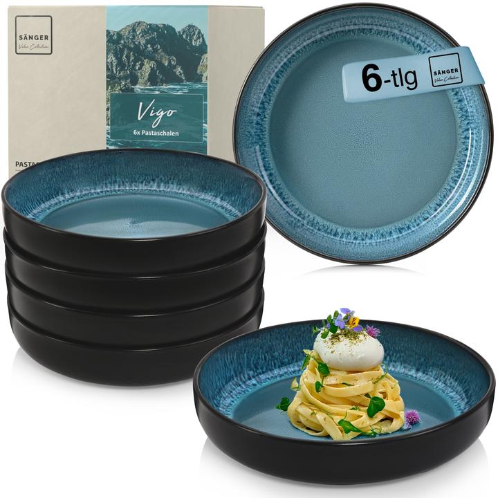 Sänger Geschirr Pastaschalen Set Vigo (6x, 22 cm)