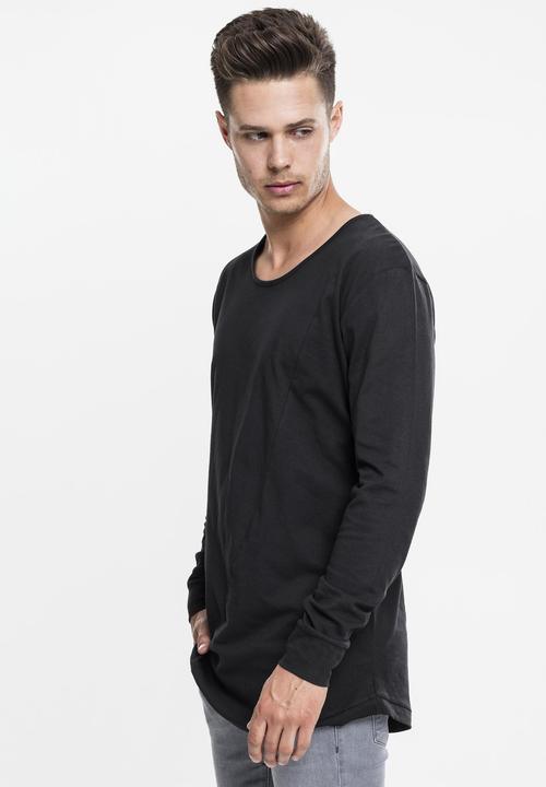 Image du produit Urban Classics Tee Long Shaped Fashion L/S (L)