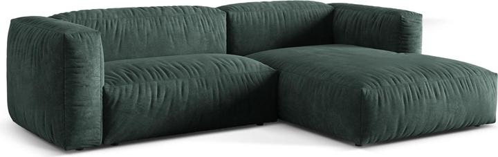 Image du produit Micadoni Canapé D'Angle Droit Modulaire, "Martina", 2 Places, 283x176x75 Fabriqué en Europe (Canapé modulaire, Canapé d'angle)