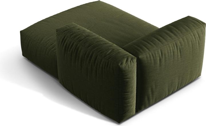 Image du produit Micadoni Chaise longue modulable droite, "Martina", 1 Place, 176x123x75 Fabriqué en Europe (Recamière)