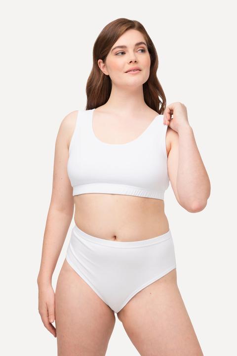 Immagine prodotto Ulla Popken Bustier di cotone biologico con spalline larghe (42 A, 44 A)