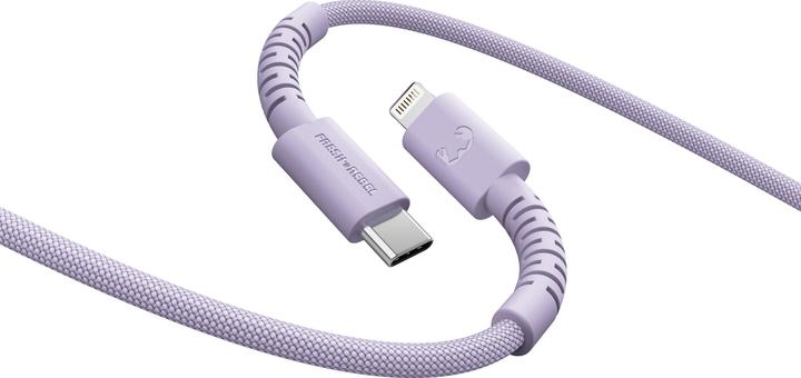 Actual product image Fresh'N Rebel Fresh 'n Rebel USB-C to Lightning Lilac (2 m, 30 W)