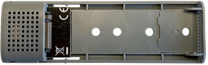 Actual product image LC-Power USB3.2 LC-M2-C-NVME-3 f. M.2 SSD drive enclosure (M.2)