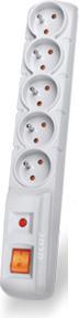 Produktbild HSK Acar F5 Verlängerungskabel 5 AC-Ausgänge Indoor/Outdoor (5 x, CEE 7/5, 5 m)