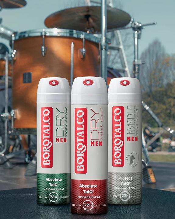 Immagine prodotto Borotalco Uomo Absolute Extra Dry (Getto vaporizzato, 150 ml)