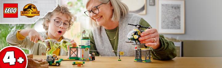 Actual product image LEGO T. Rex outbreak (76944, LEGO Jurassic World)