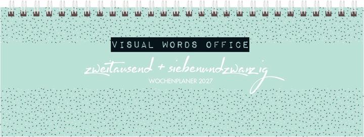 Produktbild TischquerkalenderVisualWordsOffice2027