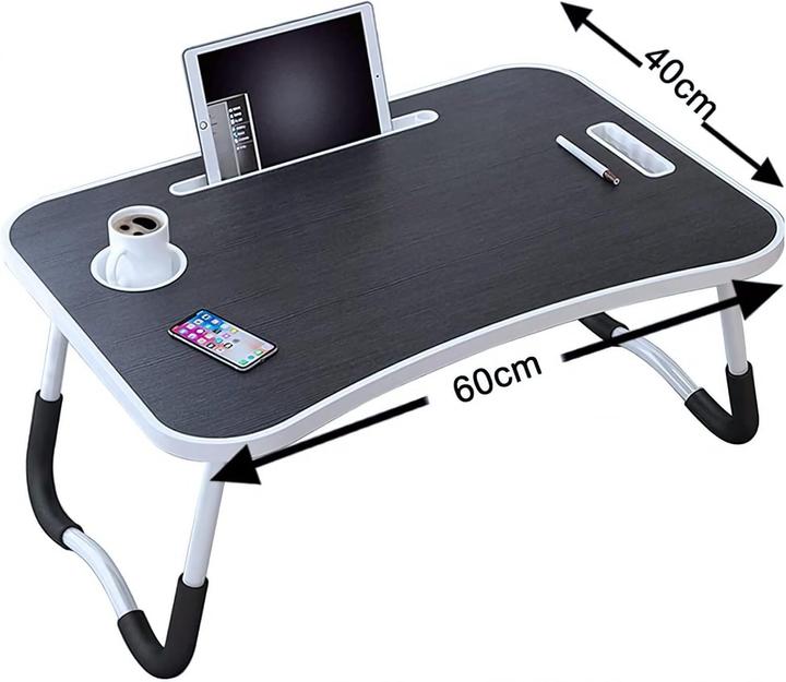 Produktbild PrimoLiving Klappbarer Laptoptisch mit Tassenhalterung