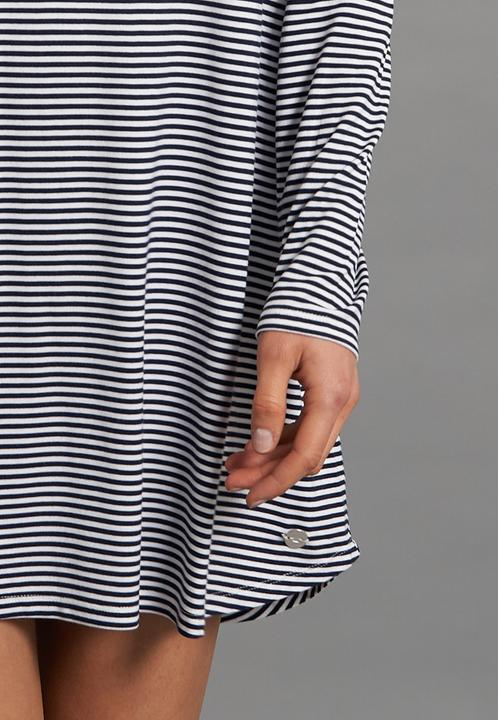 Produktbild Tom Tailor Damen Nachthemd quergestreift 1er Pack (42)