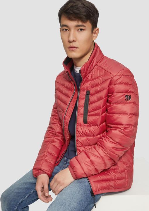 Produktbild S.Oliver Outdoor-Jacke Steppjacke mit sportiven Kontrastdetails (XXL)