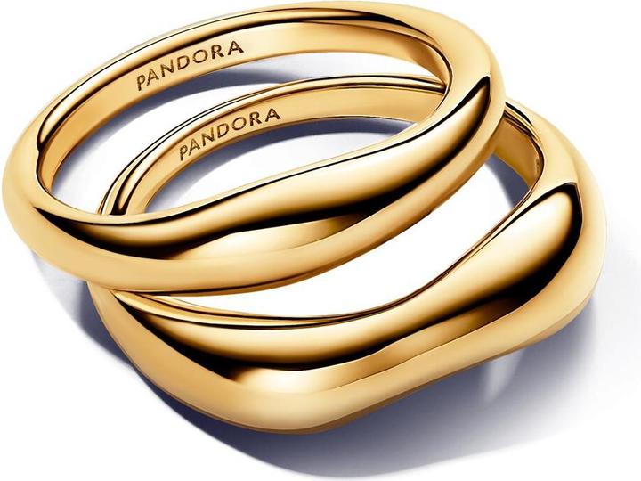 Produktbild Pandora Organisch Geformte Stacking Ringe (60, 925 Silber)