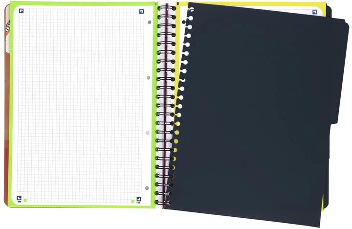Produktbild Oxford School Projectbook A4+ 5mm kariert (A4, Kariert, Harter Einband)
