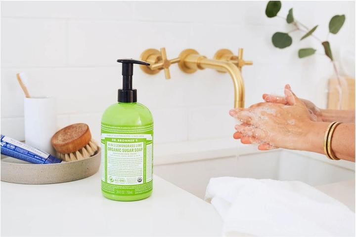 Image du produit Dr. Bronner's savon de sucre (Savon liquide, 710 ml)