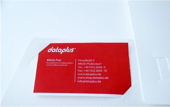 Produktbild Dataplus Schnellhefter-Mappe A4 mit A4-Tasche natur-transparent (A4, 1x)