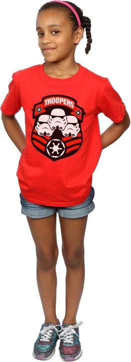 Produktbild Star Wars Stormtrooper Troopers TShirt Mädchen (128)