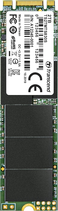 Actual product image Transcend 830S SSD 2 TB (2000 GB, M.2 2280)
