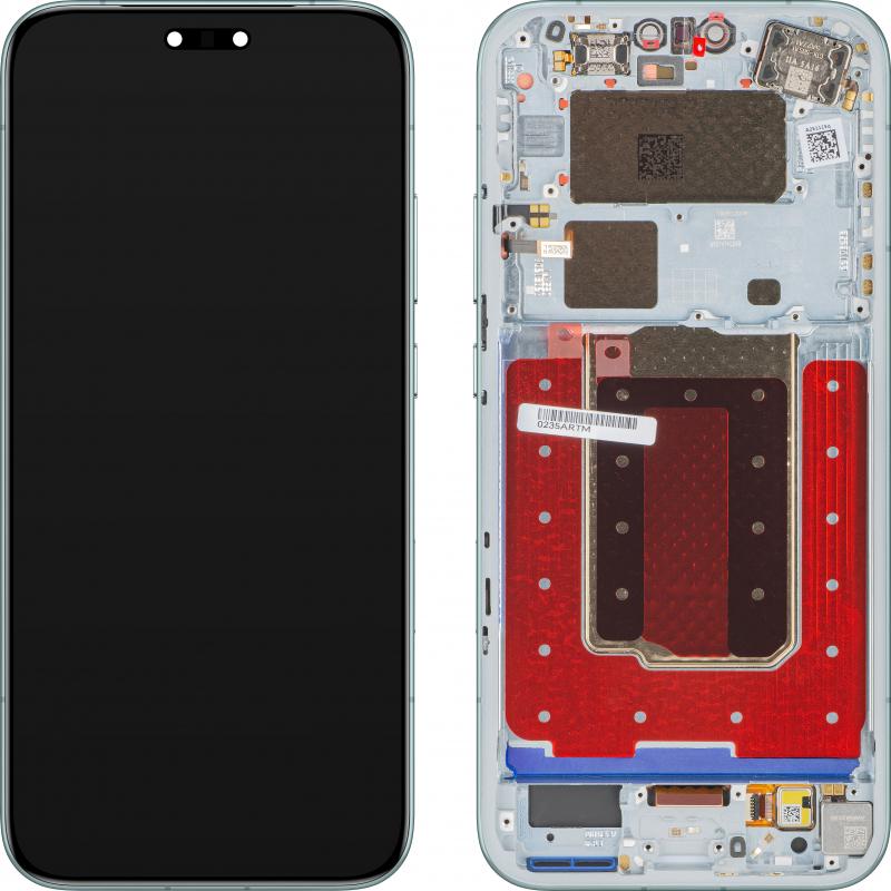 Honor LCD Display Module fur Magic8 Pro, Sky Cyan (Display, Honor Magic 8 Pro), Pezzi di ricambio per dispositivi mobili, Blu