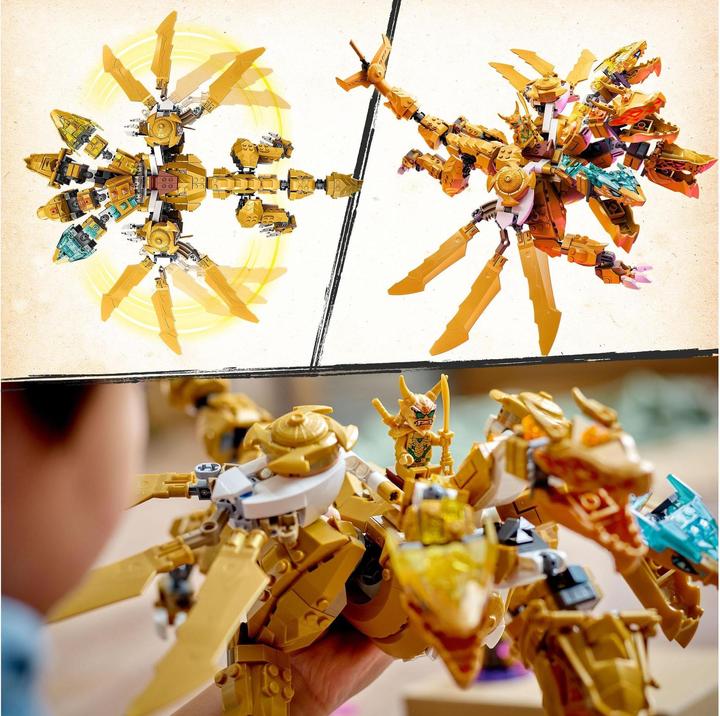 Immagine prodotto LEGO Drago Ultra Oro dei Lloyd's (71774, LEGO Ninjago)