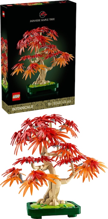 Image du produit LEGO Japanischer Roter Ahorn - Bonsai-Baum (10348, LEGO Botanical)
