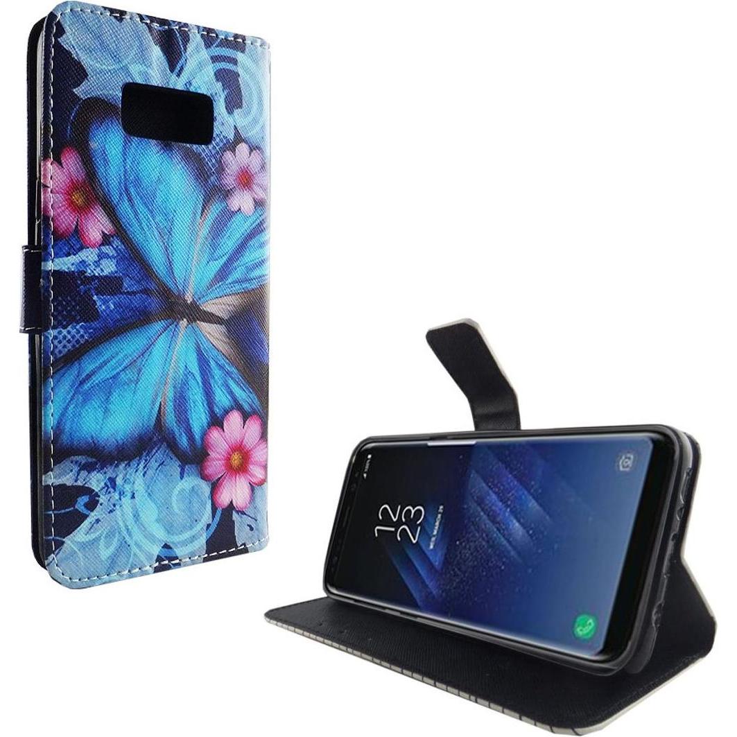 König Design Hülle Handy Schutz für Samsung Galaxy S8 Plus Case Cover Tasche Wallet Etui Neu (Samsung Galaxy S8+), Smart...