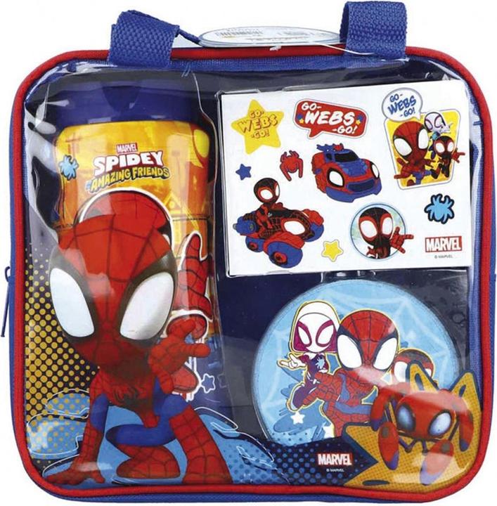 Actual product image SPIDERMAN LOT 4 pieces (300 ml)