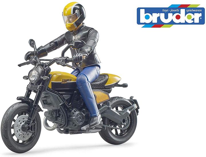 Actual product image Bruder Ducati Scrambler Full Throttle