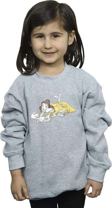 Produktbild Disney Beauty And The Beast Belle Reading Sweatshirt Mädchen (152, 158)