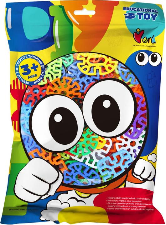 Formes de construction en sachet, 38 pcs.