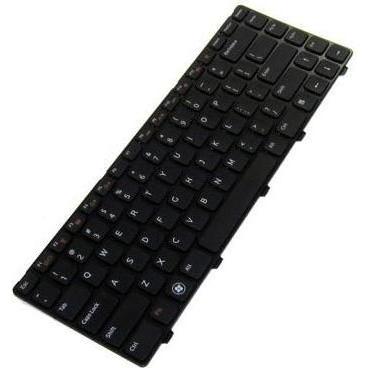 Dell Tastaturinlay, US-Layout (international), Notebook Ersatzteile, Schwarz