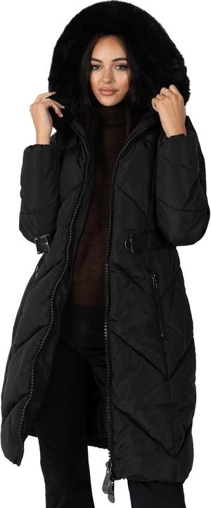 Immagine prodotto Lovedrobe Cappotto invernale con cappuccio e cintura