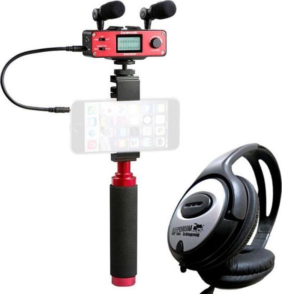 Saramonic Smartmixer Audio-Interface mit Kopfhörer (3.5mm Klinke)