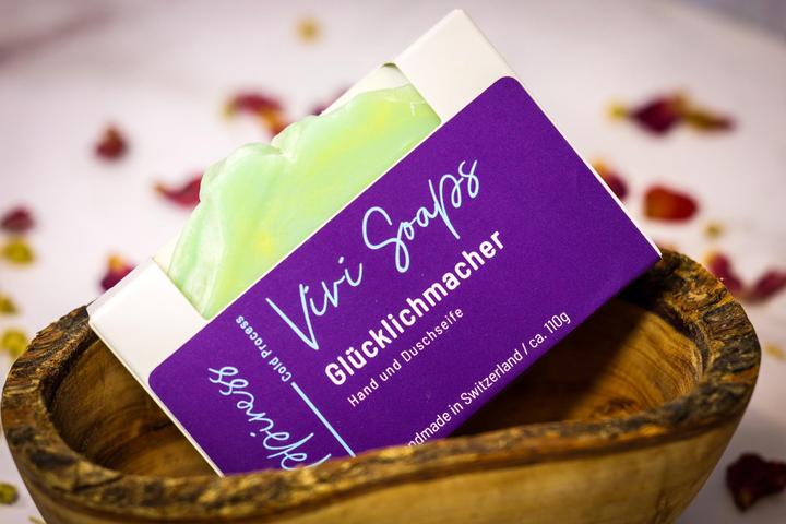 Immagine prodotto Vivi Soaps Glücklichmacher Seife mit Ginger Ale Duft (Sapone duro)