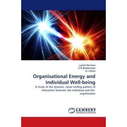 Organisational Energy and Individual Well-being, Fachbücher von Lynne Derman, E N Barkhuizen, K J Stanz