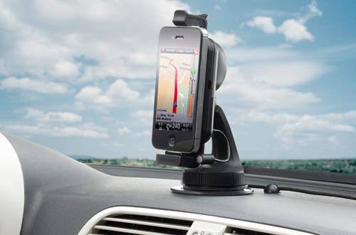 Produktbild TomTom Car Kit für iPhone - Easy Port-Autohalterung