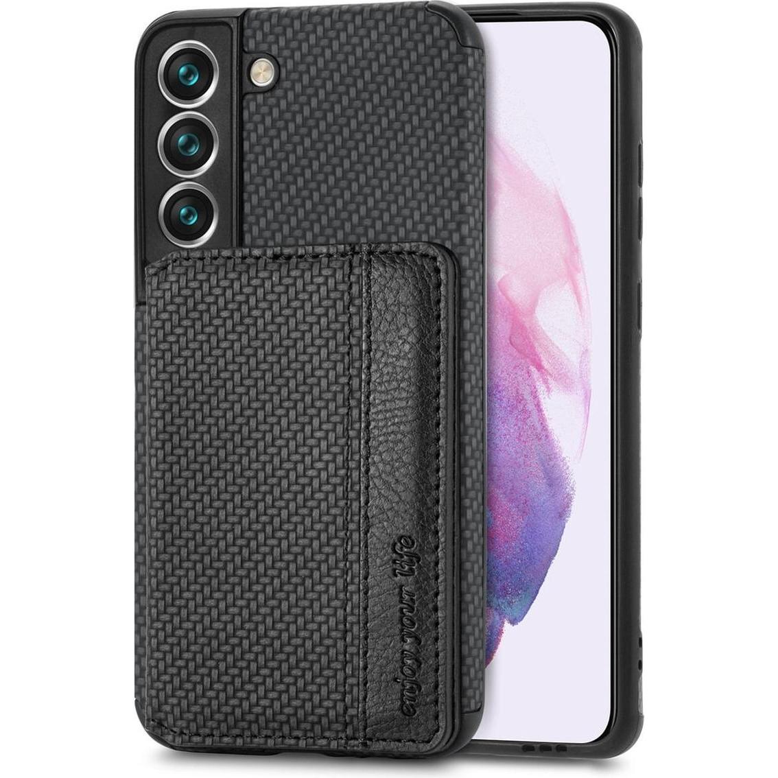 Thumbnail - König Design Hülle Handy Schutz für Samsung Galaxy S22 5G Case Cover Wallet Etuis Tasche Neu (Samsung Galaxy S22+), Smar...