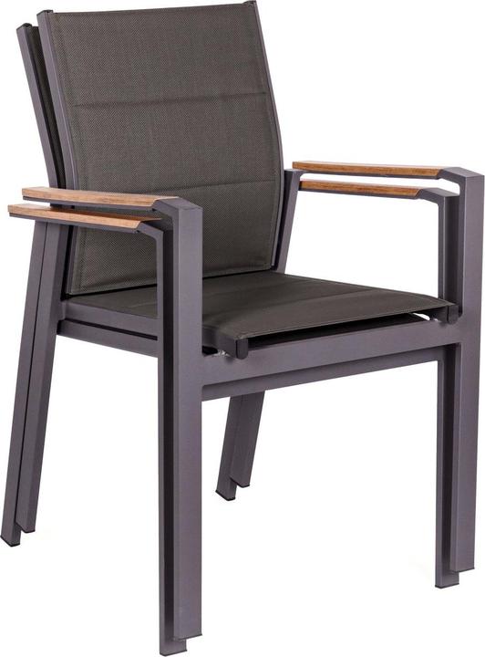 Angela Bruderer Stuhl «Florenz» anthrazit