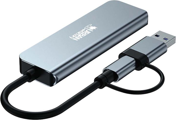 Actual product image Urban Factory Mining USB-A/C hub (USB-A, 4 ports)