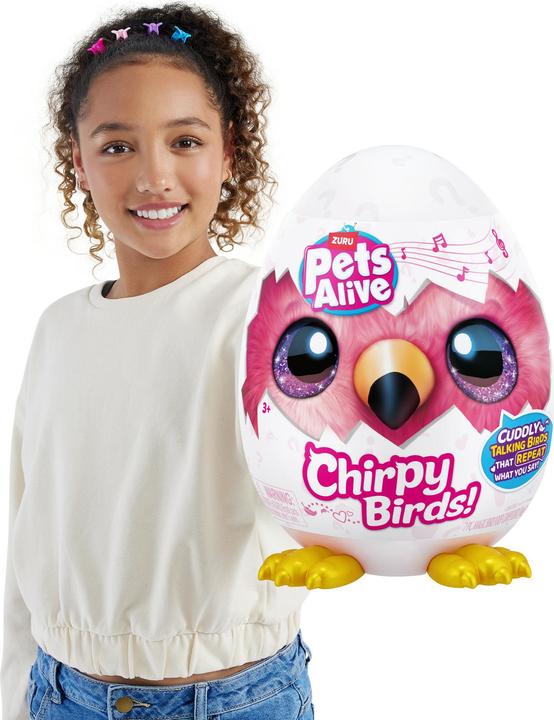 Actual product image Zuru Chirping bird (23 cm)