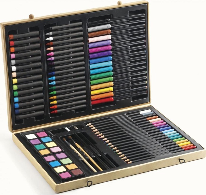 Immagine prodotto Djeco Scatola di vernice (Multicolore, 80 x)