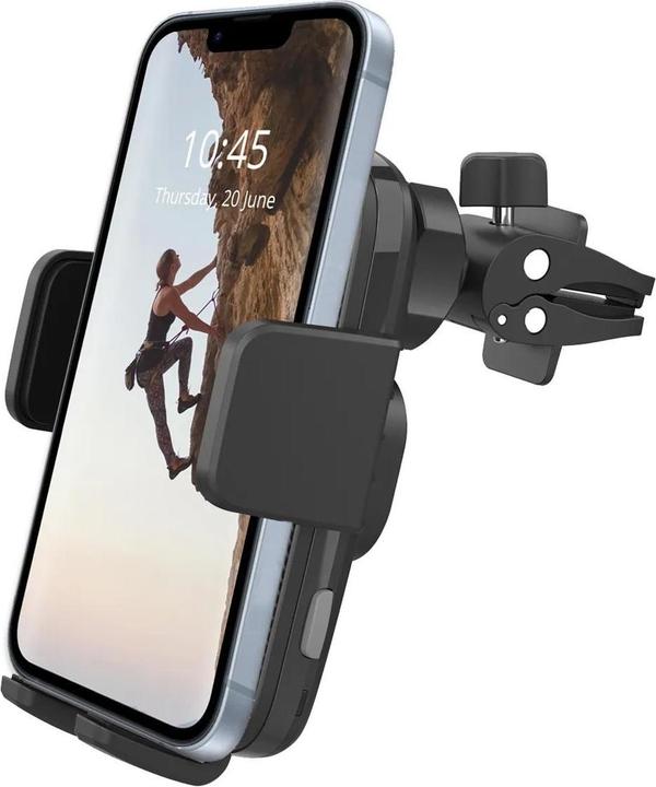 Produktbild Accezz Telefoonhouder auto - Draadloze oplader - Ventilatierooster - Zwart