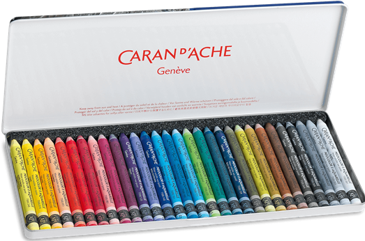 Image du produit Caran d'Ache Neocolor II Aquarelle Metallschachtel (Multicolore, 30 x)