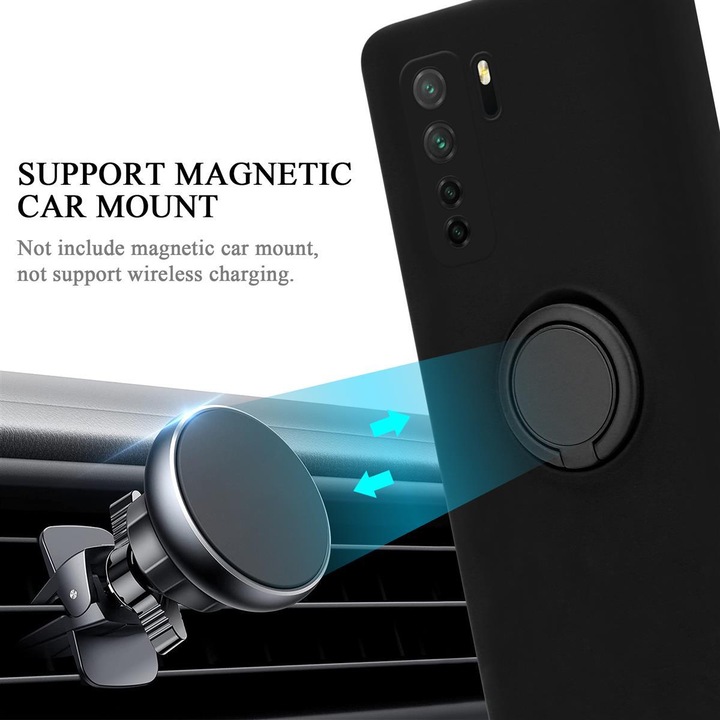 Immagine prodotto Cadorabo Custodia TPU Liquid Ring Silicone Case (Huawei Nova 7i, Huawei P40 Lite, Huawei Nova 6 SE)