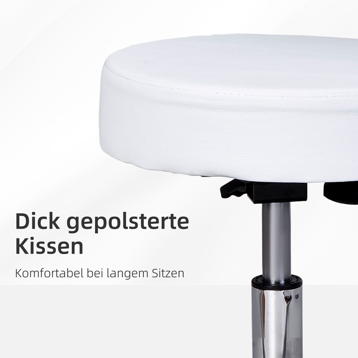 Produktbild Homcom Rollhocker mit Lehne