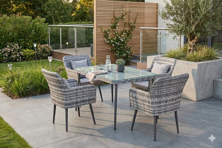 Produktbild Jet-Line Gartenset Quito grau